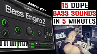 15 Dope Bass Sounds Jam in 5 Minutes - Most Versatile Bass Engine 2 DopeSonix