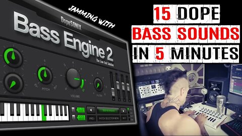 15 Dope Bass Sounds Jam in 5 Minutes - Most Versatile Bass Engine 2 DopeSonix