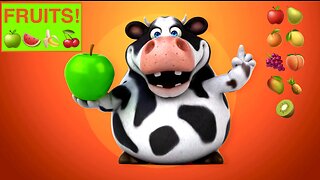 Learning Fruits - Funny Children Cartoon - Fruits Cartoon - Kids Learning Cartoon