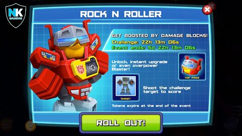 Angry Birds Transformers 2.0 - Rock N Roller - Day 1 - Featuring Blaster