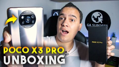 Poco X3 PRO, A Melhor opção por menos de R$2000? - Unboxing e Impressões