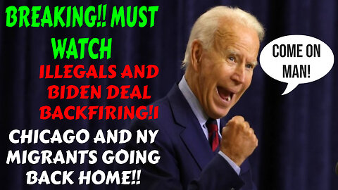 BREAKING! BIDEN AND ILLEGALS DEAL BACKFIRING! MIGRANTS WANT TO GO BACK HOME! MUST WATCH!
