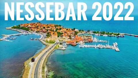 Nessebar, Bulgaria Iunie 2022 - Filmare cu Drona