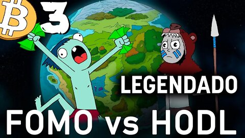 FOMO vs HODL (CANAL: Cryptoons Ugly Friends - Episódio 3)