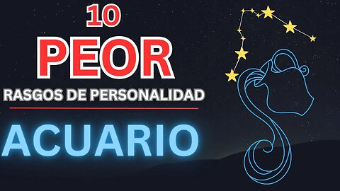 Descifrando a Acuario: 10 Peores Rasgos de Este Signo Zodiacal Único ♒️ #aquarius #astrology #zodiac