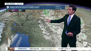 Monsoon makes return with scattered storms this weekend