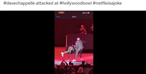 Netflix Security is a Joke (host K-von shows Dave Chappelle Attacked)