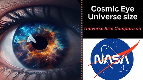 Universe Size Comparison 2023 Cosmic Eye.