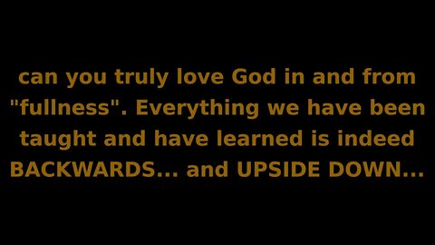 Soul Speak #42 (Nov 11/20) The Acronym J.O.Y. - Jesus first, others next and You last. Thoughts... 🤔