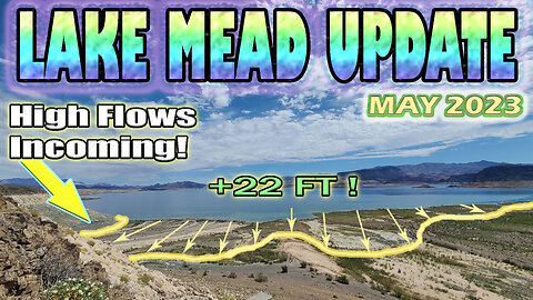 NEW Water Level Predictions & Saudi Alfalfa Farms | Lake Mead UPDATE May 2023 #2023 #water #update
