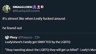 GAY PEOPLE CELEBRATING THEM SWATTING MY MOM