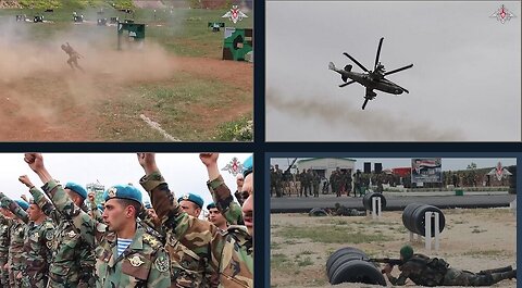 🇷🇺🇸🇾 Syrian Special Mission Forces and Russian Aerospace Forces crews train to destroy terrorists