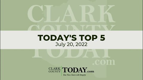 📰 Today's Top 5 • July 20, 2022