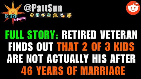 FULL STORY: Retired Veteran finds out 2 of his 3 kids are not his after 46 years of marriage