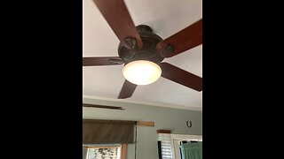 Ceiling Fan Fixed With Old LED Light Cob & $10 Ceiling Fan Capacitor CBB61 5uF 350V AC 2 Wire. Part2