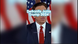 DeSantis Drops Out, Endorses Trump - 1/21/24