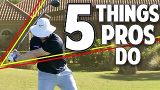 5 Things All Good Golfers Do - Step By Step Drills So You Can Too