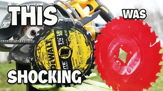 Did Dewalt Really Just Make the WORLD'S BEST SAW BLADE? I put it to the test to FIND OUT THE TRUTH!