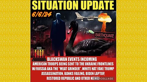 SITUATION UPDATE 6/6/24 - NFauci Testifies To Congress, Nato At War W/Russia, Israel & Hezbollah