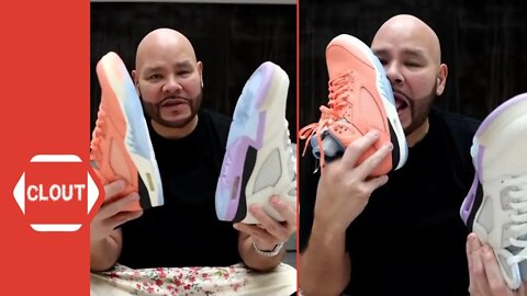 Fat Joe Does His 'MTV Cribs' Infamous Sneaker Lick For DJ Khaled's Air Jordan 5 “We The Best” Reveal