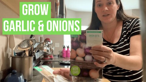 Grow Garlic and Onions With Me!