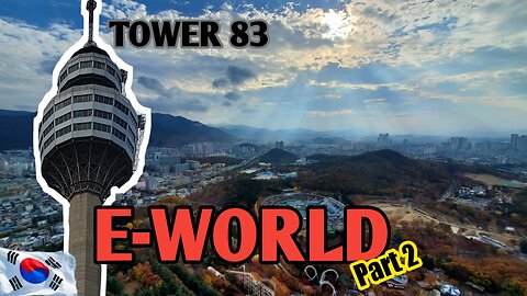 Tower "83" Daegu KOREA! Part 2 | Korea VLOG | American in Korea!