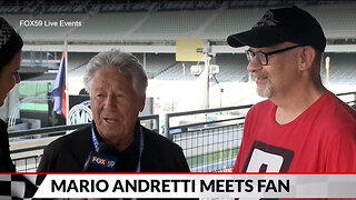 May 26, 2024 - Mario Andretti The Morning of the 108th Indianapolis 500