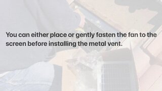 Solar Blaster S -Tile Vent install video.