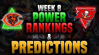 Week 8 NFL Power Rankings & Predictions