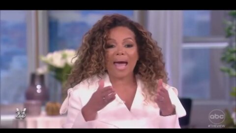 Sunny Hostin from The View calls for the republican party to be abolished cals for heavy gun control