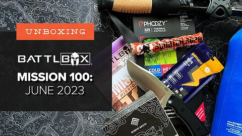 The Hype is HIGH! - Unboxing Battlbox Mission 100 - Pro Plus - June 2023