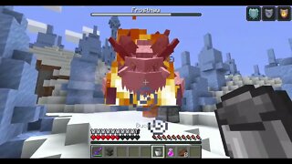 Minecraft Mowzie's Mobs All Bosses Mod Showcase