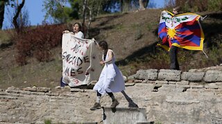 Winter Olympics Dress Rehearsal Delayed By Weather, Protesters