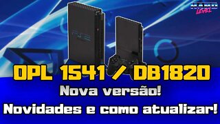 PS2 - NOVO OPL 1541 / DB1820! Novidades, Download e como atualizar!