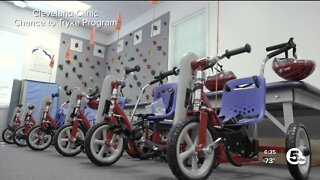 Kids with special needs gain new strengths with adaptive tricycles