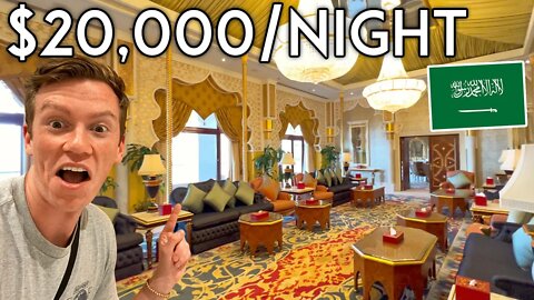 Inside the Largest Hotel Suite Flat in the WORLD in JEDDAH, Saudi Arabia