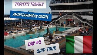 Touring the MSC Bellissima Cruise Ship Day #2