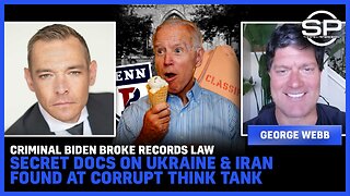 Criminal Biden Broke Records Law Secret Docs On Ukraine & Iran Found At Corrupt Think Tank