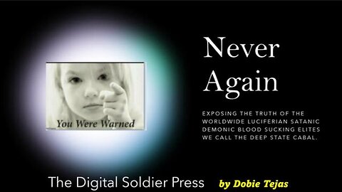 NEVER AGAIN: NO CABAL, NO HUMAN TRAFFICKING