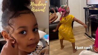 Offset & Cardi B's Daughter Kulture Dances Just Like Mommy! 💃🏾