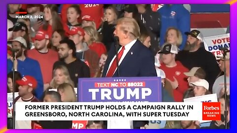 SHOCK MOMENT: Trump Abruptly Stops NC Rally Speech When Attendee Suffers Medical Emergency
