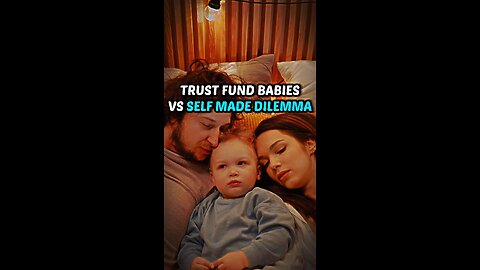Trust fund babies vs self made millionaire