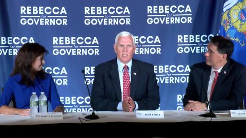 Former VP Mike Pence, Rebecca Kleefisch to visit Pewaukee