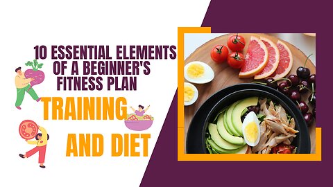 "10 Essential Elements of a Beginner's Fitness Plan: Training and Diet" |Text to speech |#Shorts