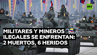 Dos muertos y seis heridos deja enfrentamiento entre militares y mineros ilegales en Venezuela