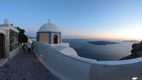 Epic Sunset in Santorini (360/VR Tour)