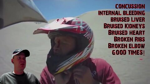 Reaction Video - BRUTAL AND FUNNY DIRTBIKE CRASHES (Moto Madness 2015)
