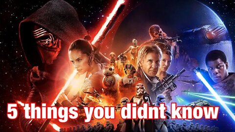 The Force Awakens #starwars #theforceawkens #movietrivia