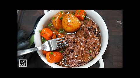 HOLIDAY POT ROAST- A RECIPE FOR FESTIVE FEASTING cc by Smokin' & Grillin with AB 🍖🍗