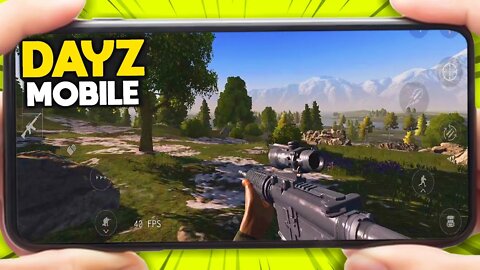 DAYZ MOBILE - MELHOR JOGO DE SOBREVIVÊNCIA MUNDO ABERTO ANDROID/IOS - RETRACT SURVIVAL